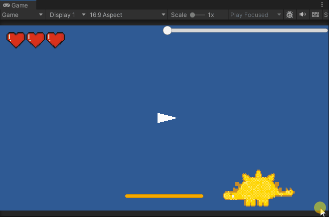 Dino nugget enemies experimentation